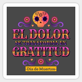 Día de Muertos Sticker